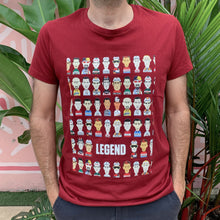 Cargar imagen en el visor de la galería, LEGEND T-Shirt by Rich Mitch (Vinotinto)