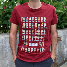 Cargar imagen en el visor de la galería, LEGEND T-Shirt by Rich Mitch (Vinotinto)