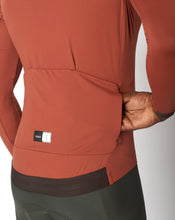 Cargar imagen en el visor de la galería, PEdALED Essential Long Sleeve Jersey - Burnt Henna