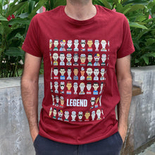 Cargar imagen en el visor de la galería, LEGEND T-Shirt by Rich Mitch (Vinotinto)
