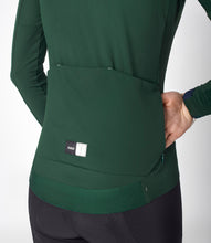 Cargar imagen en el visor de la galería, PEdALED Women&#39;s Essential Long Sleeve Jersey - Dark Green
